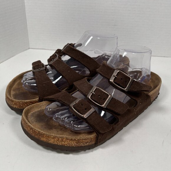 Birkenstock Arizona in brown size 40 sandals - Picture 2 of 5